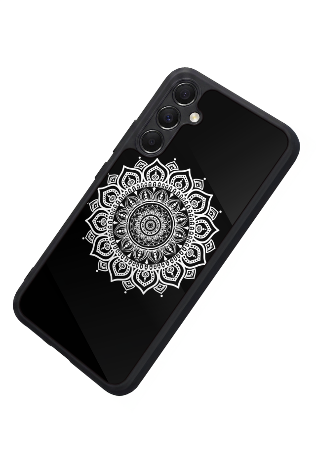 Samsung Galaxy M34 Uyumlu Mandala Tasarımlı Glossy Premium Kılıf