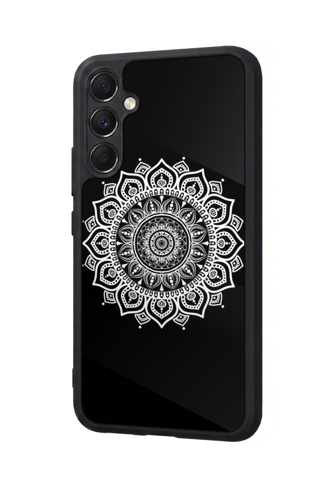 Samsung Galaxy M34 Uyumlu Mandala Tasarımlı Glossy Premium Kılıf