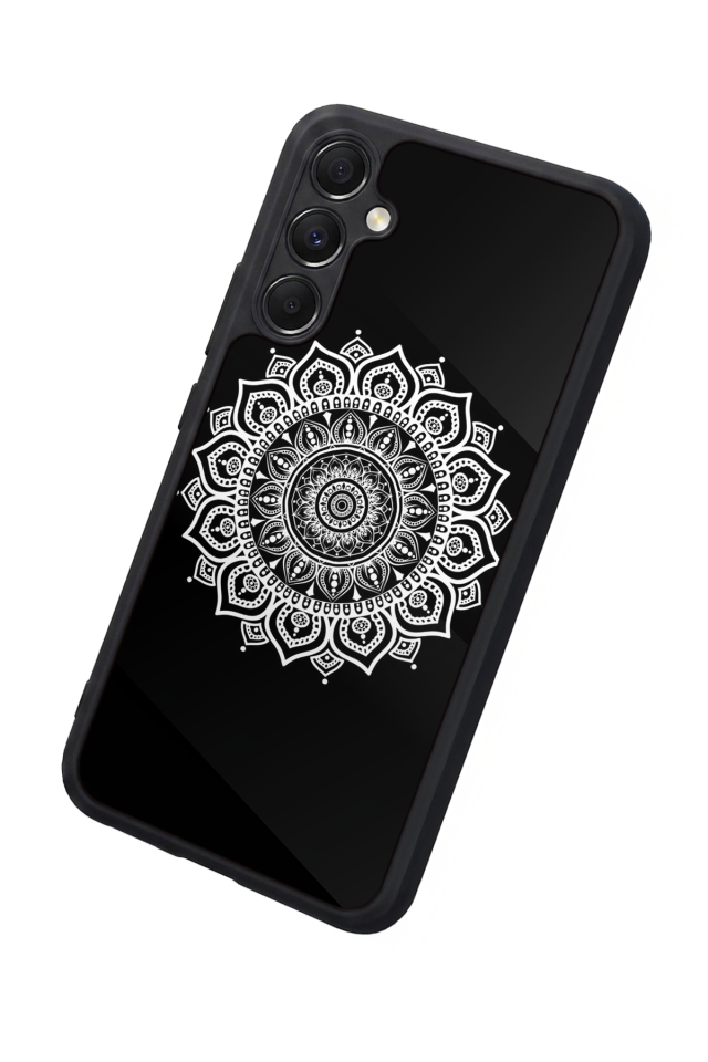 Samsung Galaxy M34 Uyumlu Mandala Tasarımlı Glossy Premium Kılıf