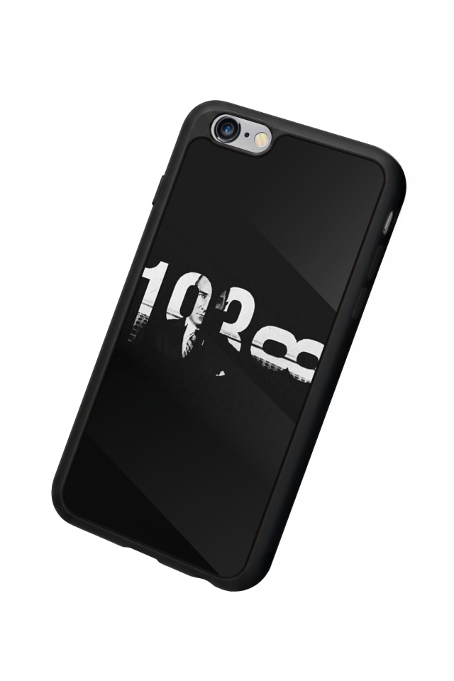 iPhone 6s Plus Uyumlu Mustafa Kemal Ataturk Tasarımlı Glossy Premium Kılıf