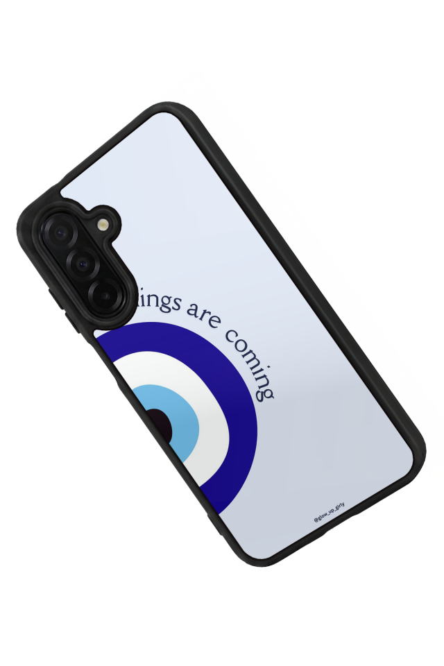 Samsung Galaxy A36 Uyumlu Nazar Tasarımlı Glossy Premium Kılıf