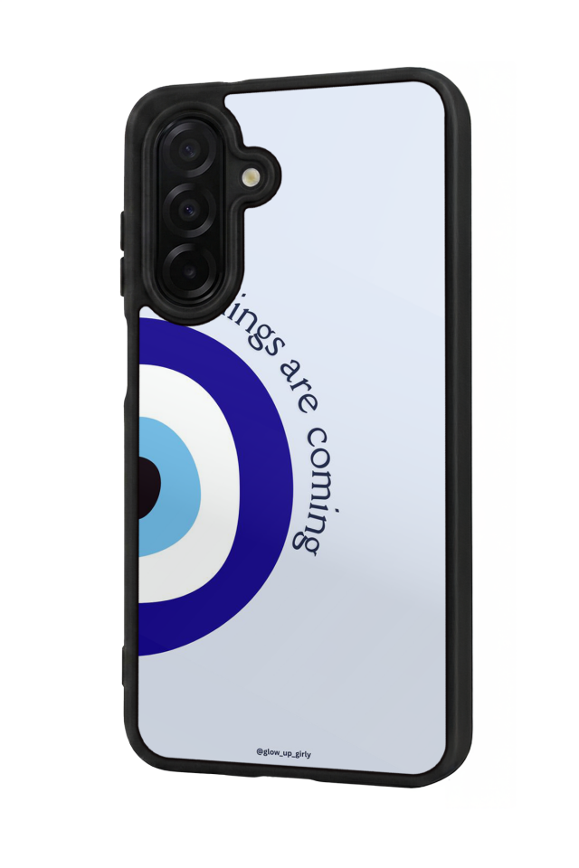 Samsung Galaxy A36 Uyumlu Nazar Tasarımlı Glossy Premium Kılıf