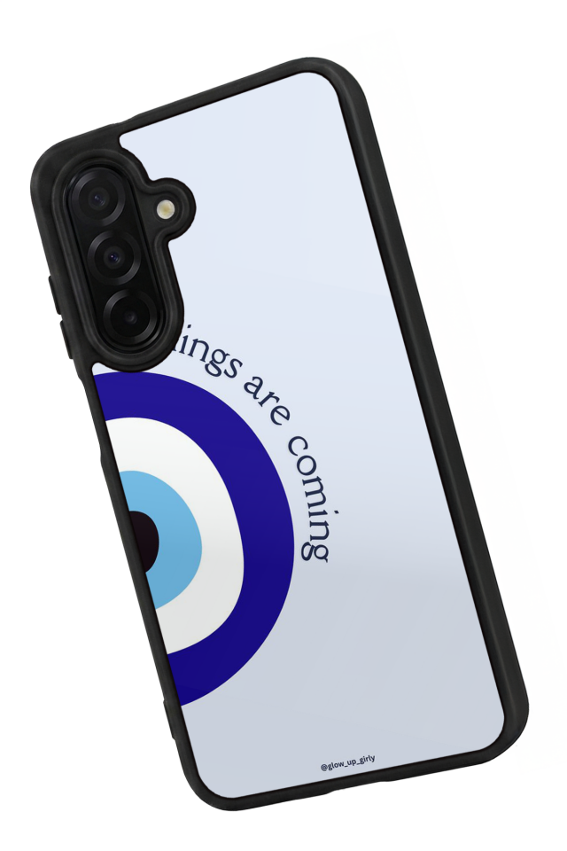 Samsung Galaxy A36 Uyumlu Nazar Tasarımlı Glossy Premium Kılıf