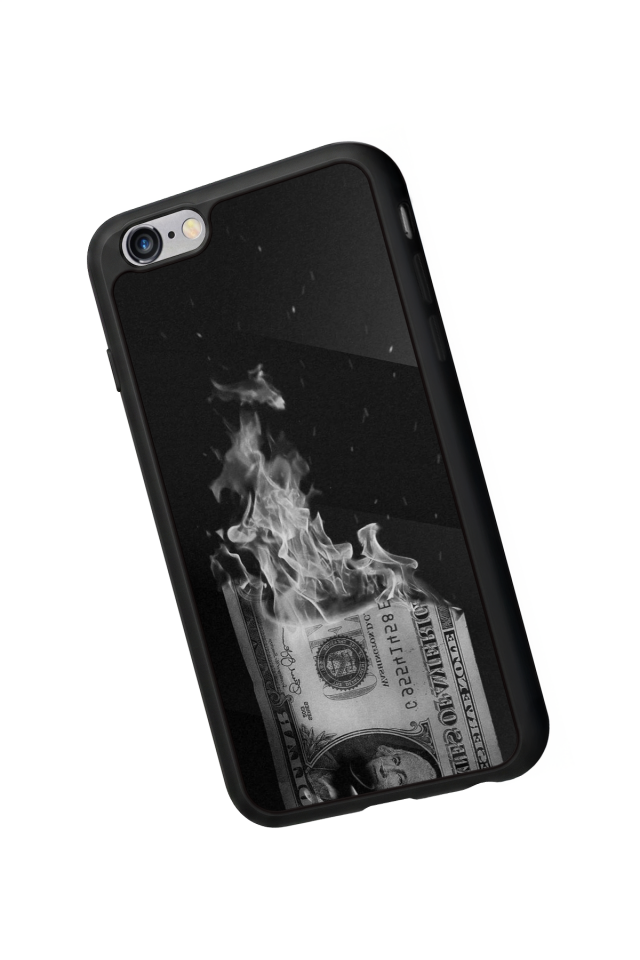 iPhone 6 Plus Uyumlu Para Tasarımlı Glossy Premium Kılıf