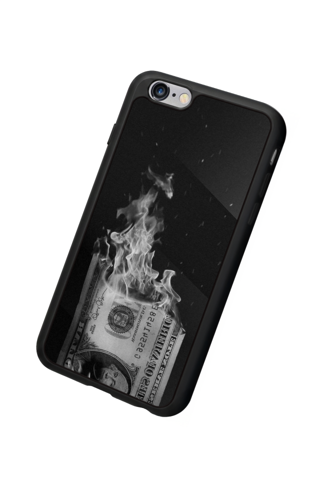 iPhone 6 Plus Uyumlu Para Tasarımlı Glossy Premium Kılıf