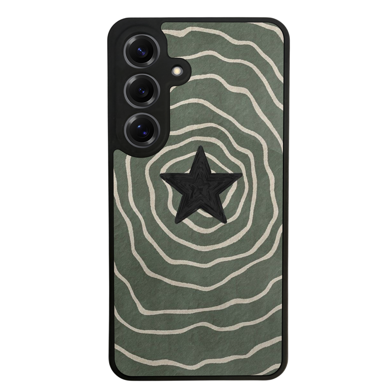 Samsung Galaxy S25 Uyumlu Retro Yildizlar Tasarımlı Glossy Premium Kılıf