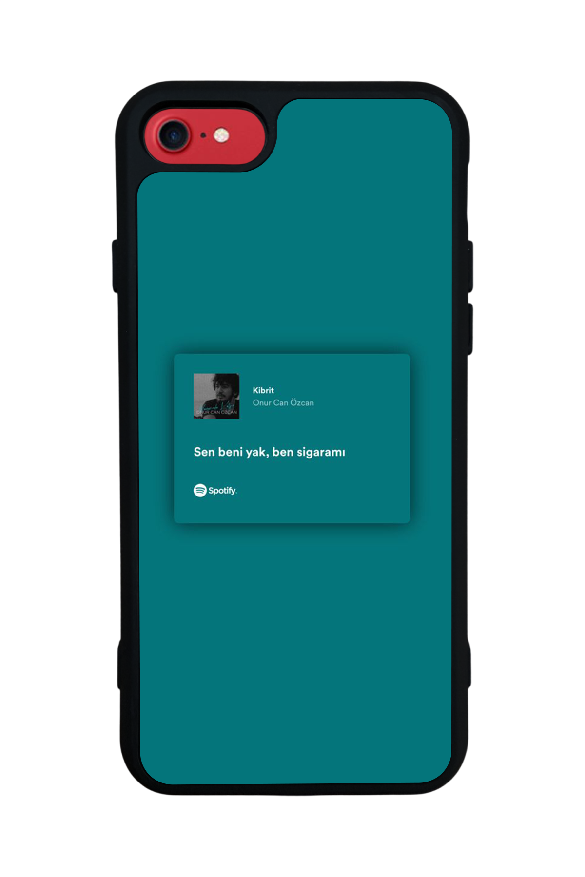 iPhone 7 Uyumlu Sarki Sozleri Tasarımlı Glossy Premium Kılıf