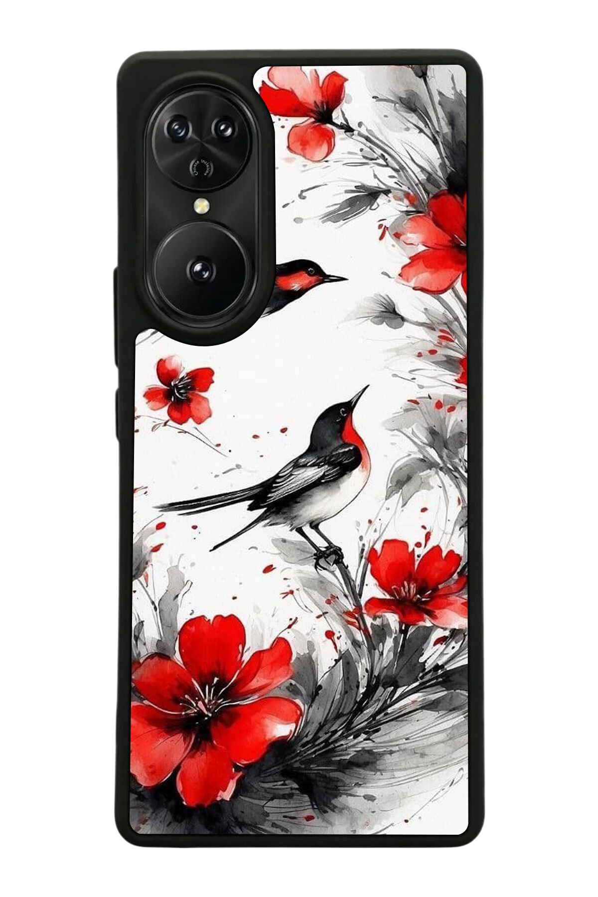 Reeder S19 Max Pro S EDGE Uyumlu Floral Tasarımlı Glossy Premium Kılıf
