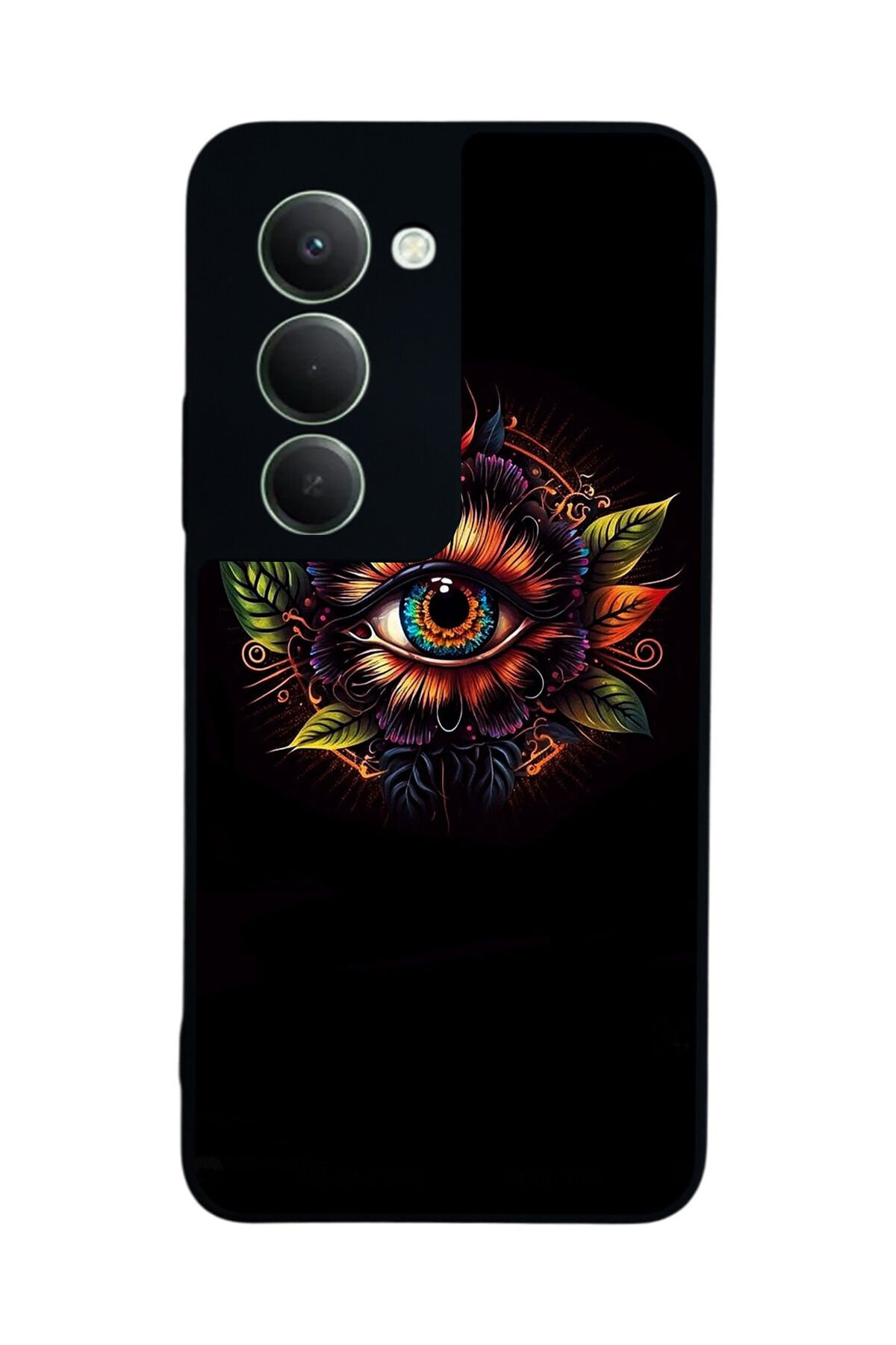 Xiaomi Redmi 15 5G Uyumlu Göz Tasarımlı Glossy Premium Kılıf
