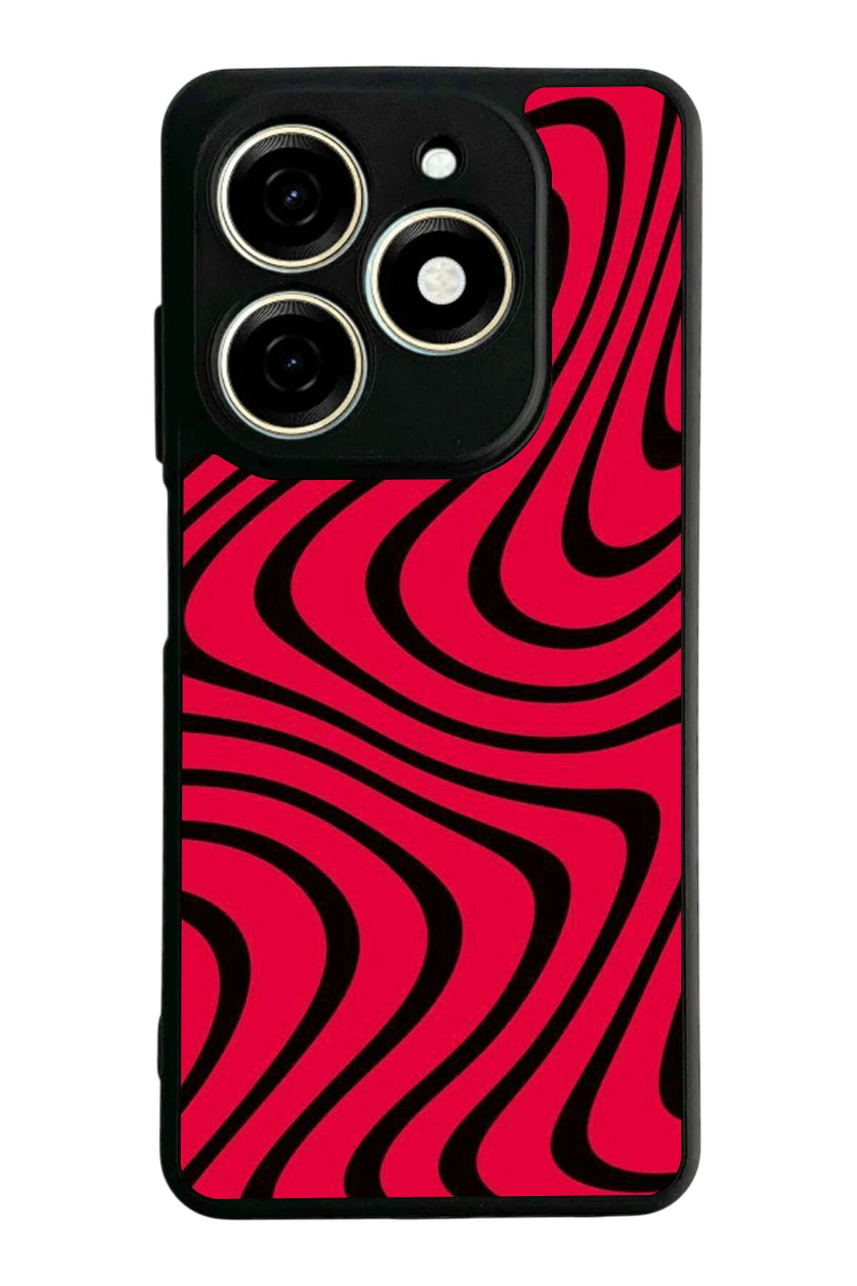 Tecno Spark 20/20C Uyumlu Çizgi Sanatı Tasarımlı Glossy Premium Kılıf