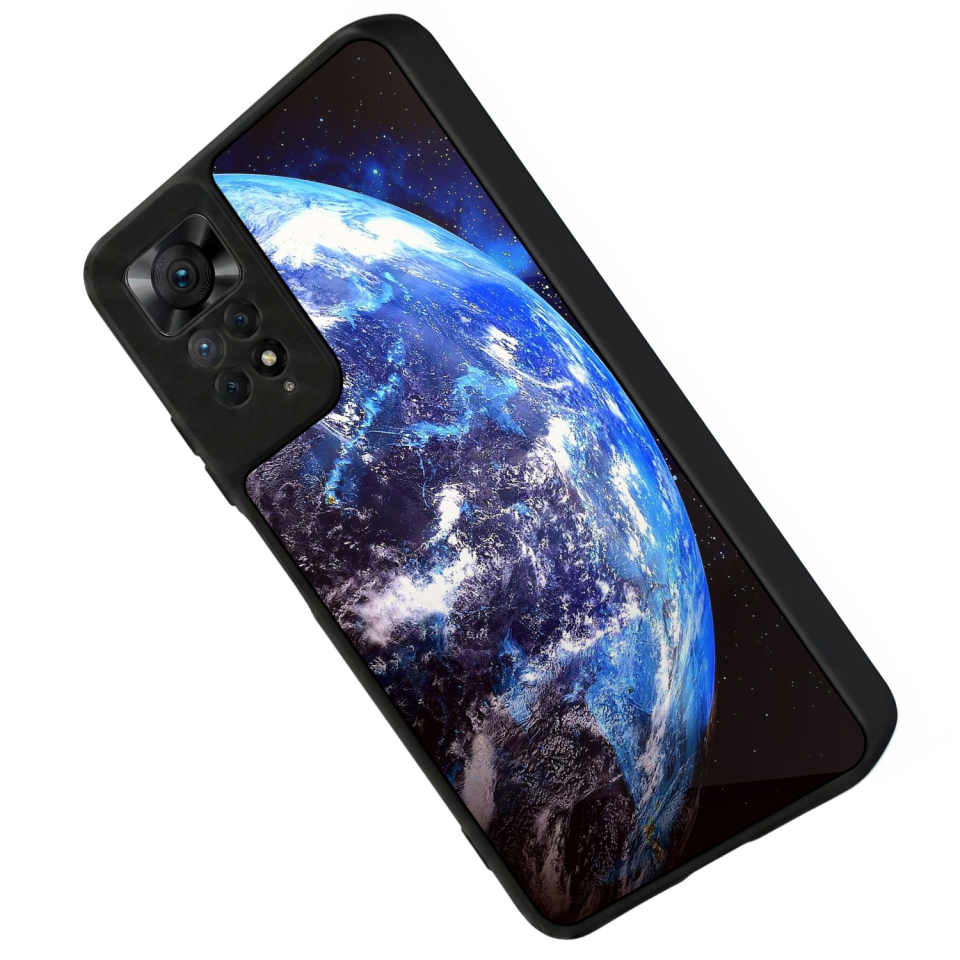 Xiaomi Redmi Note 12 Pro Uyumlu Ay Tasarımlı Glossy Premium Kılıf