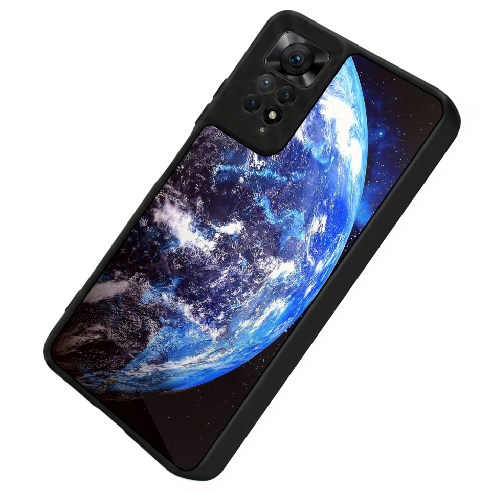 Xiaomi Redmi Note 12 Pro Uyumlu Ay Tasarımlı Glossy Premium Kılıf