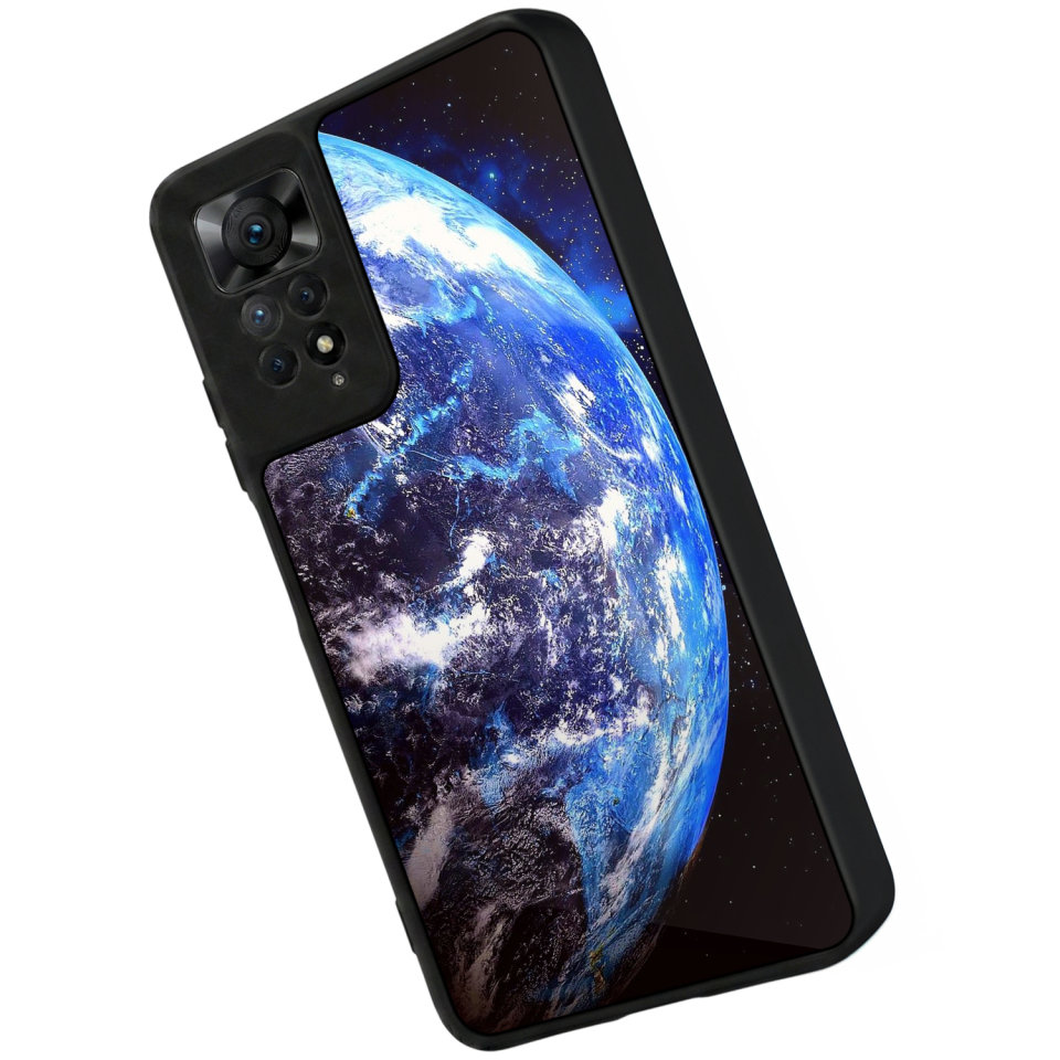 Xiaomi Redmi Note 12 Pro Uyumlu Ay Tasarımlı Glossy Premium Kılıf