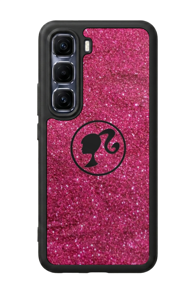 Infinix Hot 60 Pro Plus Uyumlu Barbie Tasarımlı Glossy Premium Kılıf