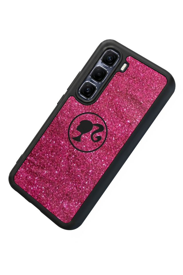 Infinix Hot 60 Pro Plus Uyumlu Barbie Tasarımlı Glossy Premium Kılıf
