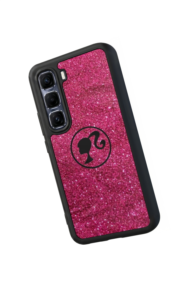 Infinix Hot 60 Pro Plus Uyumlu Barbie Tasarımlı Glossy Premium Kılıf