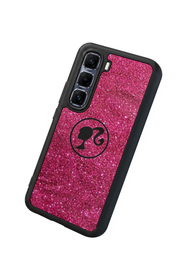 Infinix Hot 60 Pro Plus Uyumlu Barbie Tasarımlı Glossy Premium Kılıf
