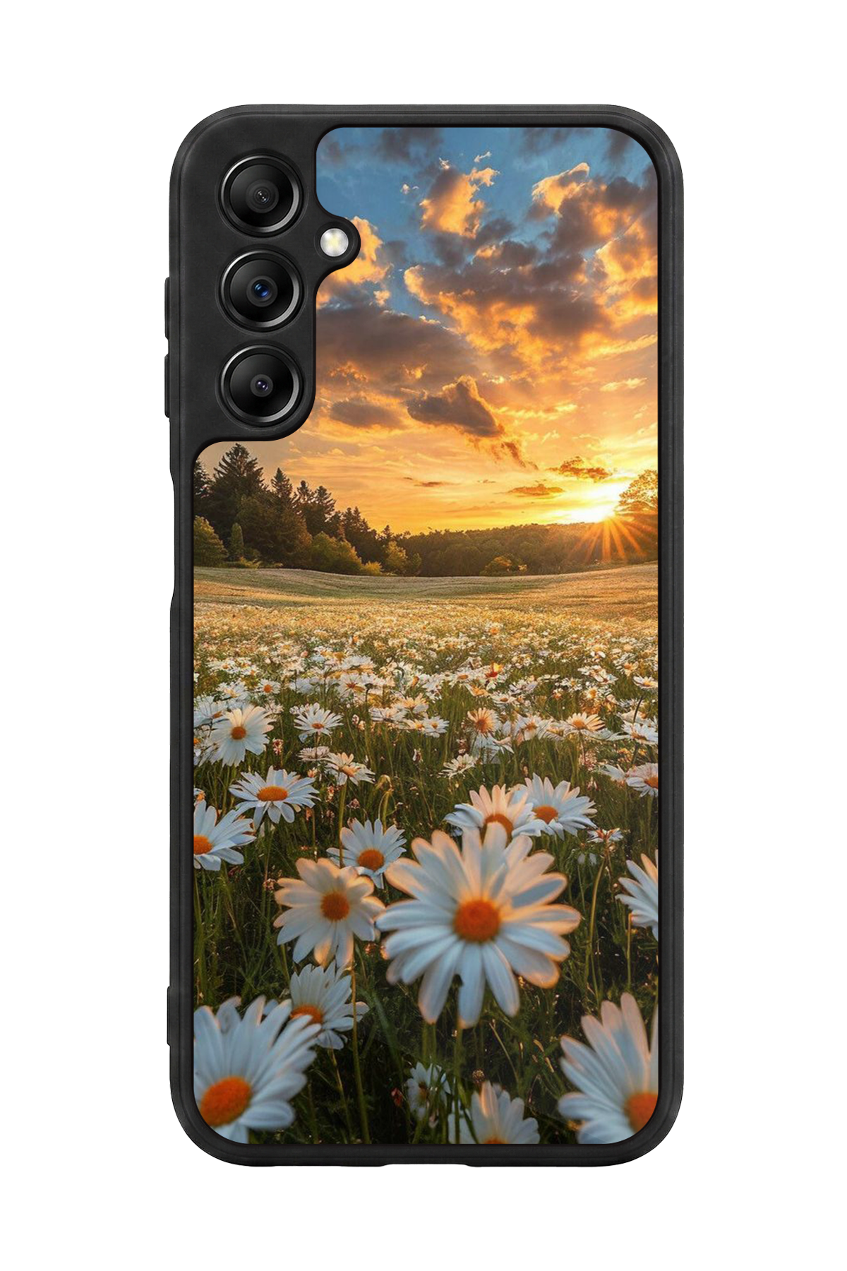 Samsung Galaxy A14 Uyumlu Cicek Tasarımlı Glossy Premium Kılıf