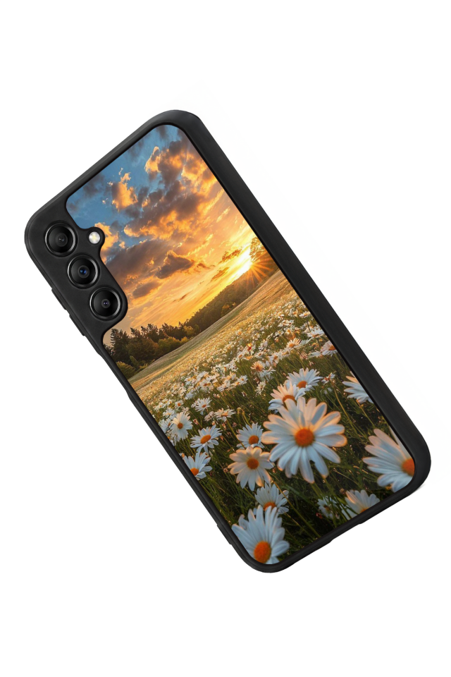Samsung Galaxy A14 Uyumlu Cicek Tasarımlı Glossy Premium Kılıf