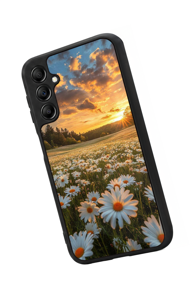 Samsung Galaxy A14 Uyumlu Cicek Tasarımlı Glossy Premium Kılıf