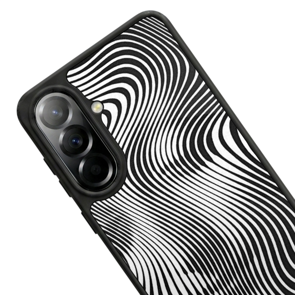 Samsung Galaxy A37 Uyumlu Çizgi Sanatı Tasarımlı Glossy Premium Kılıf