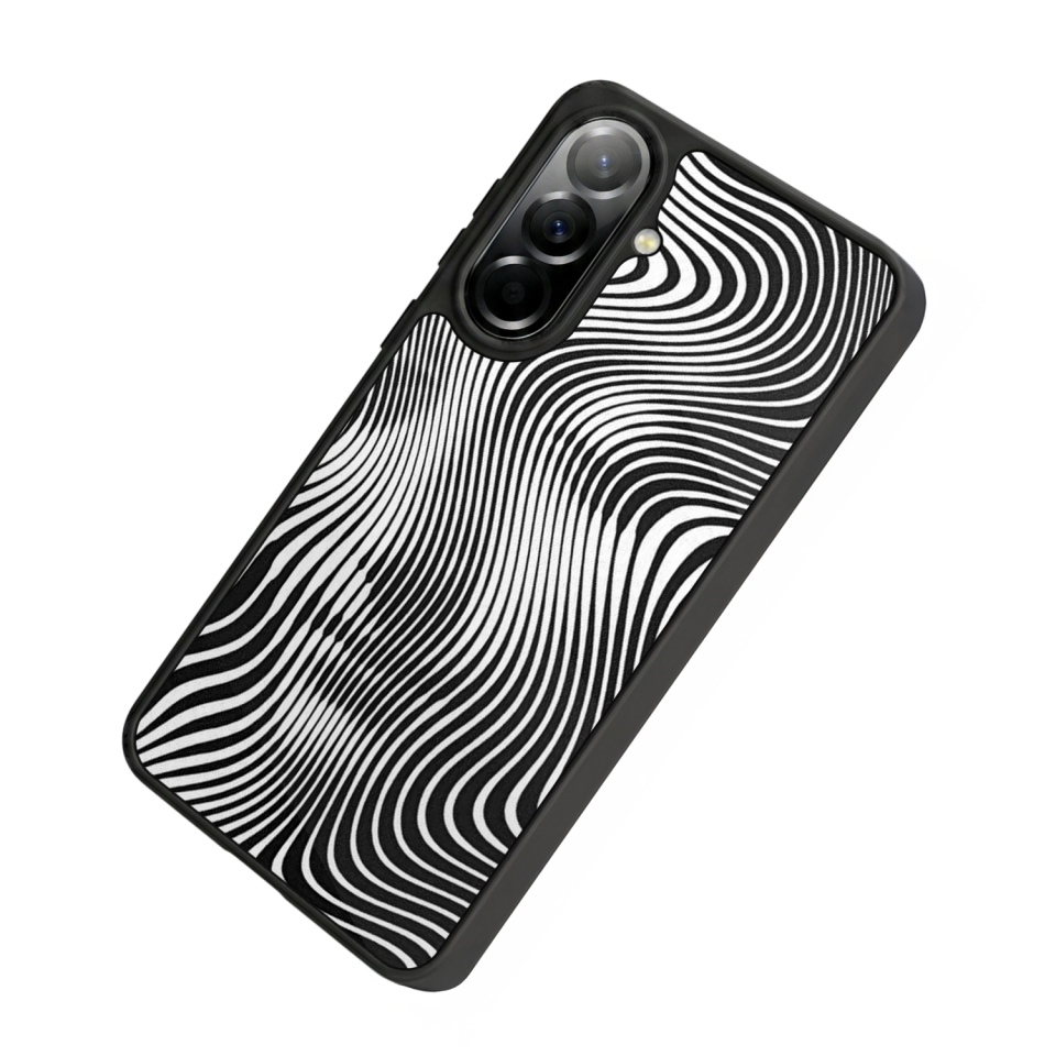 Samsung Galaxy A37 Uyumlu Çizgi Sanatı Tasarımlı Glossy Premium Kılıf