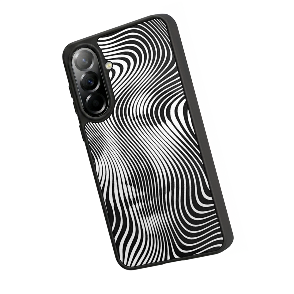 Samsung Galaxy A37 Uyumlu Çizgi Sanatı Tasarımlı Glossy Premium Kılıf