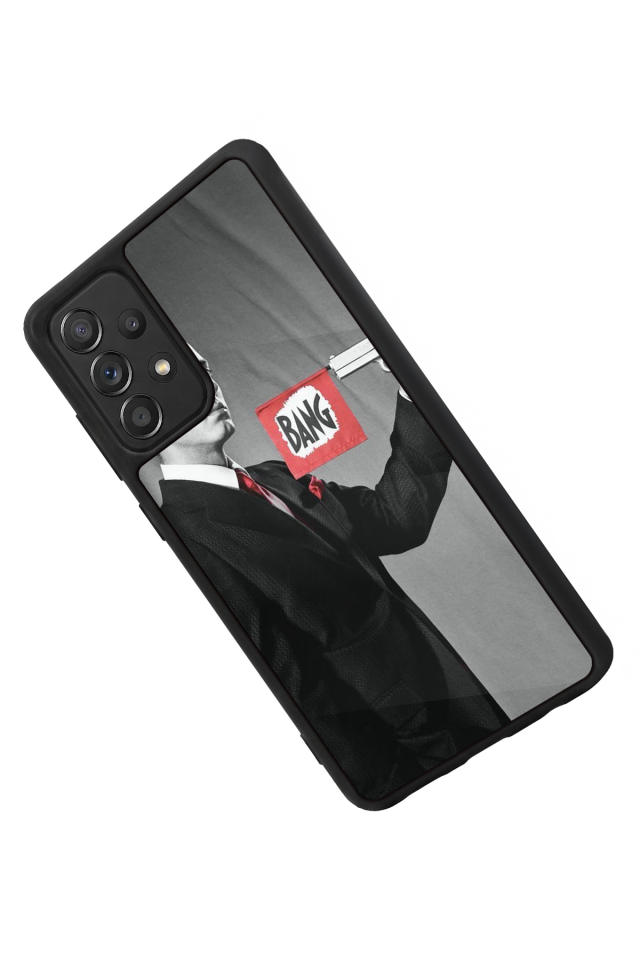 Samsung Galaxy A72 Uyumlu Eminem Tasarımlı Glossy Premium Kılıf