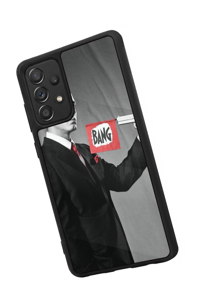 Samsung Galaxy A72 Uyumlu Eminem Tasarımlı Glossy Premium Kılıf
