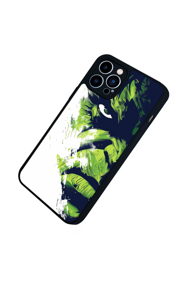 iPhone 12 Pro Max Uyumlu Hulk Tasarımlı Glossy Premium Kılıf
