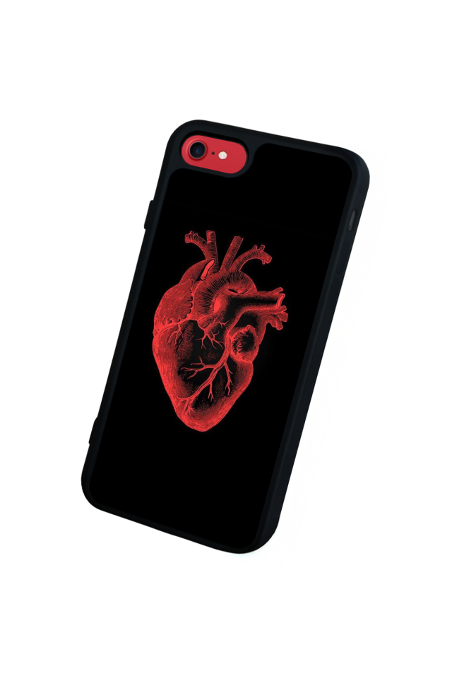 iPhone 7 Uyumlu Kalp Love Tasarımlı Glossy Premium Kılıf