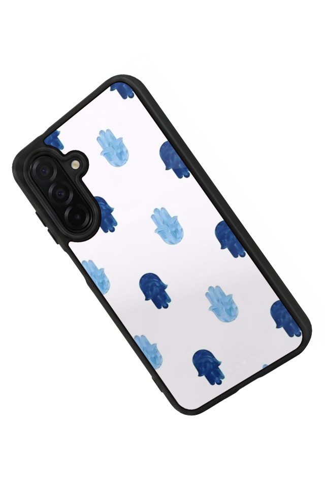 Samsung Galaxy A36 Uyumlu Nazar Tasarımlı Glossy Premium Kılıf