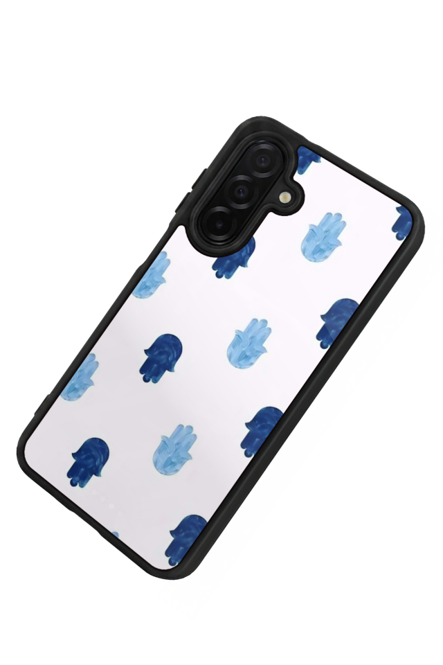 Samsung Galaxy A36 Uyumlu Nazar Tasarımlı Glossy Premium Kılıf