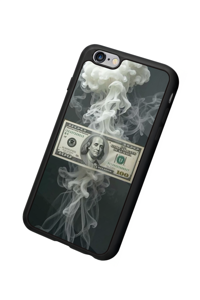 iPhone 6 Plus Uyumlu Para Tasarımlı Glossy Premium Kılıf