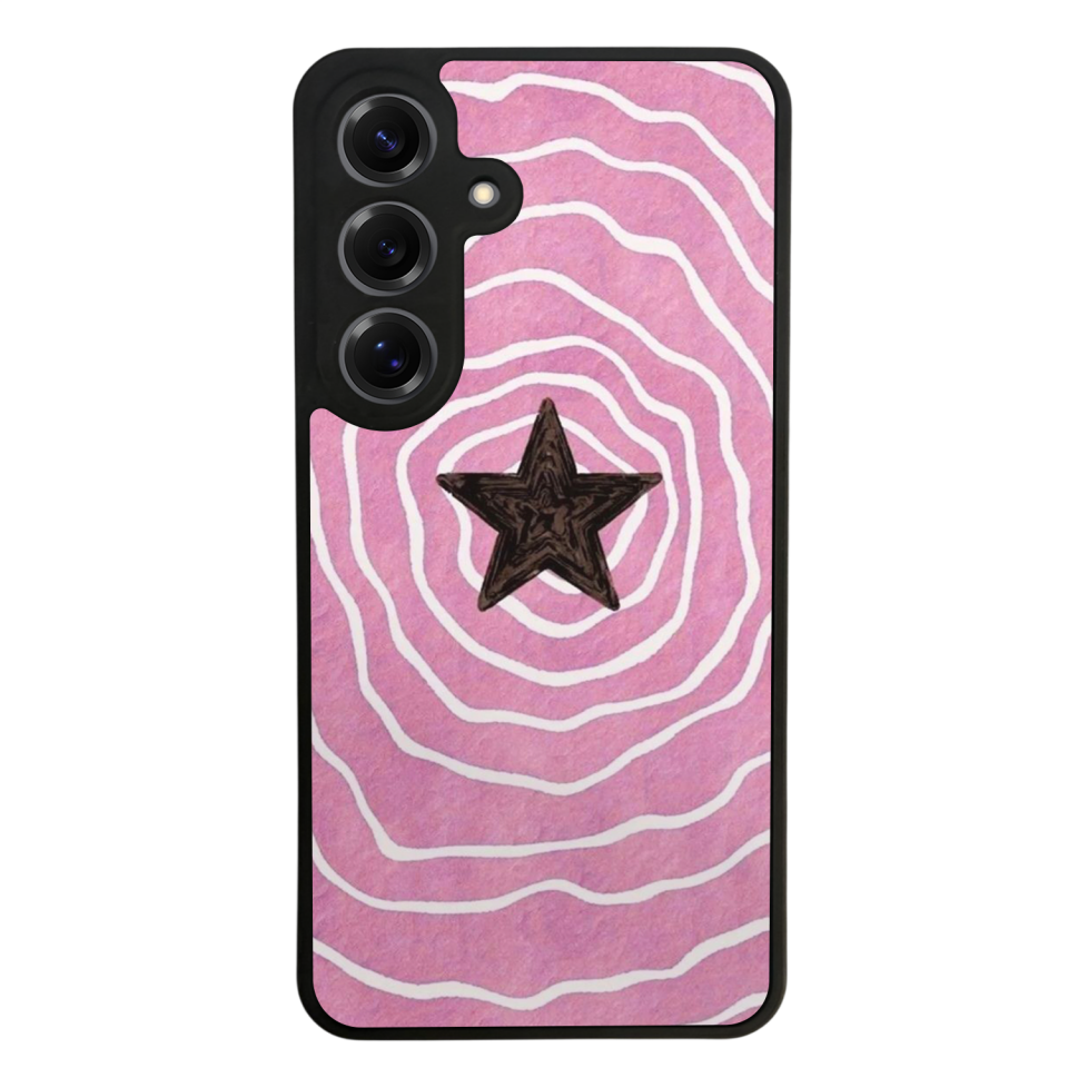 Samsung Galaxy S25 Uyumlu Retro Yildizlar Tasarımlı Glossy Premium Kılıf