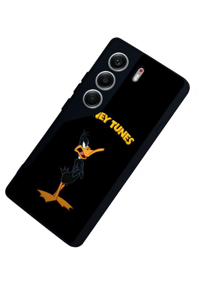 Tecno Camon 40 Uyumlu Daffy duck Tasarımlı Glossy Premium Kılıf