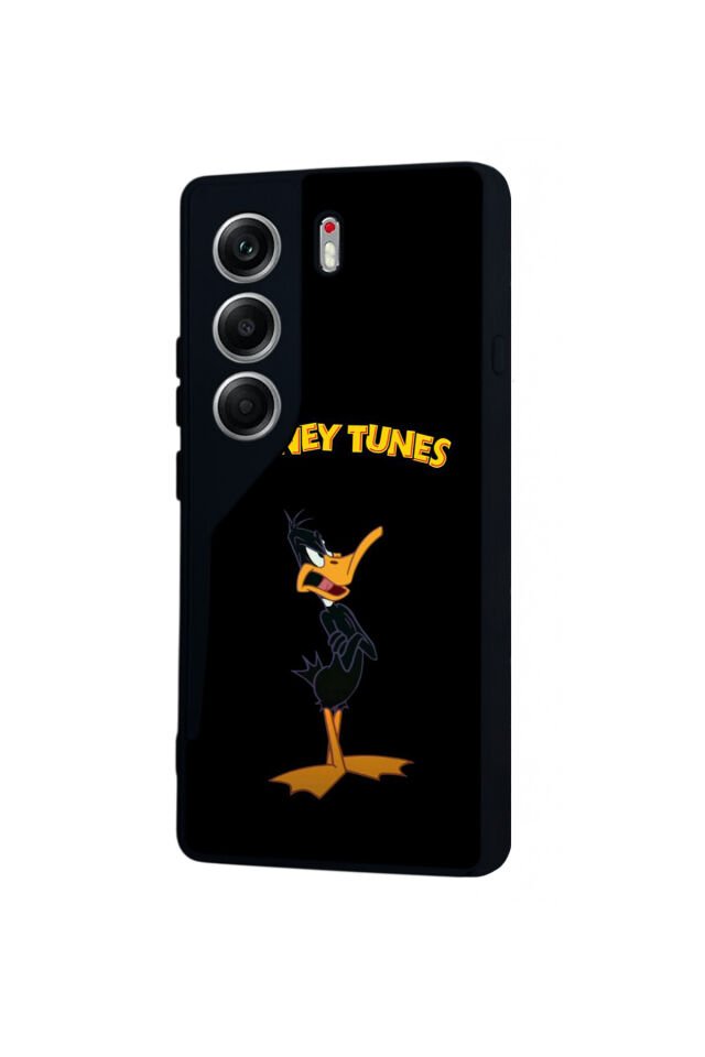 Tecno Camon 40 Uyumlu Daffy duck Tasarımlı Glossy Premium Kılıf