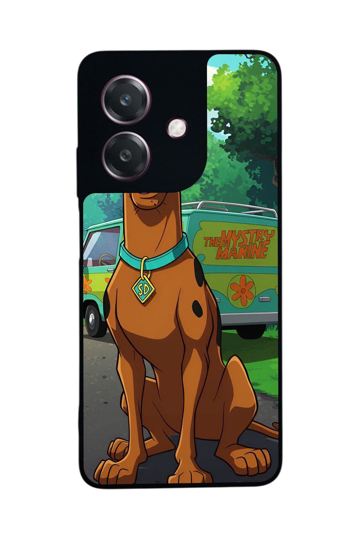 Oppo A3 5G Uyumlu Scooby Doo Tasarımlı Glossy Premium Kılıf