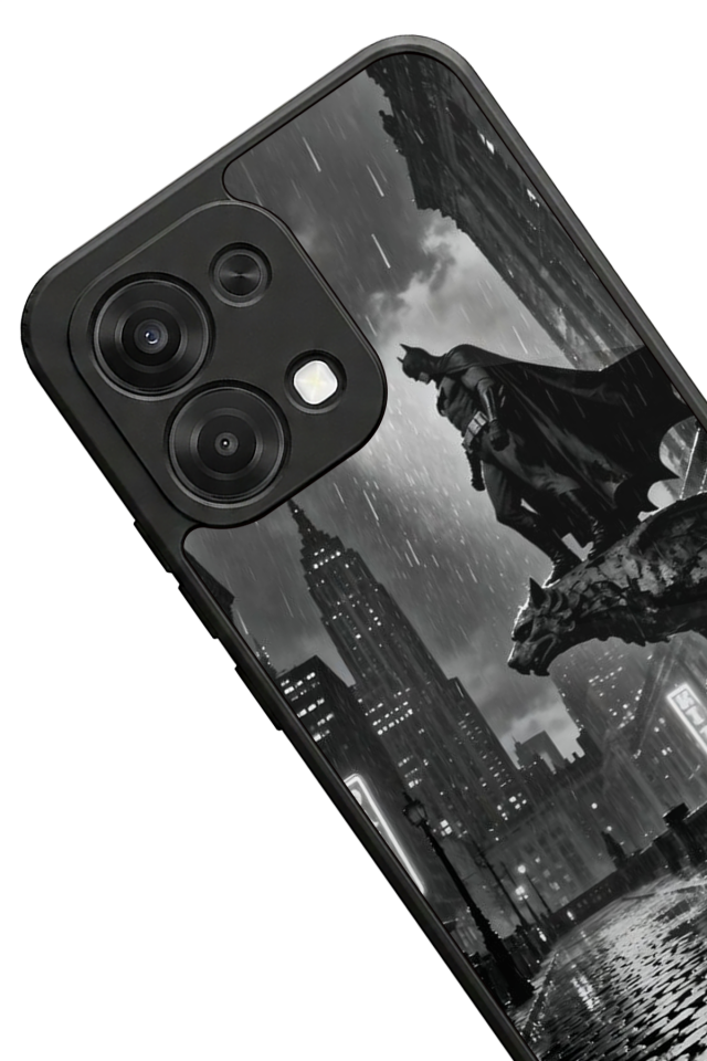 Oppo A6 Pro Uyumlu Batman Tasarımlı Glossy Premium Kılıf