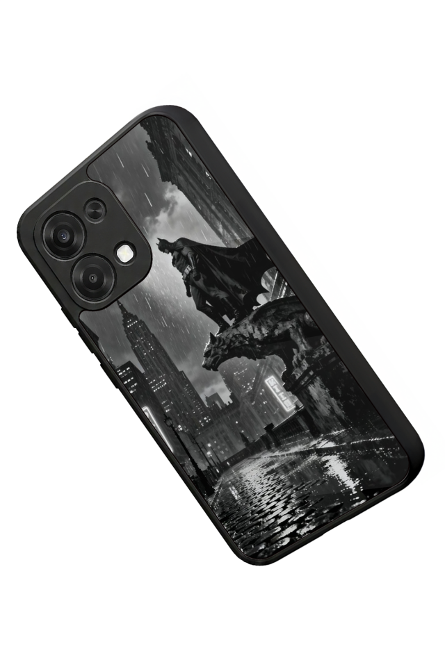 Oppo A6 Pro Uyumlu Batman Tasarımlı Glossy Premium Kılıf