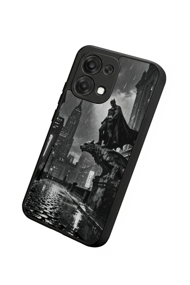 Oppo A6 Pro Uyumlu Batman Tasarımlı Glossy Premium Kılıf
