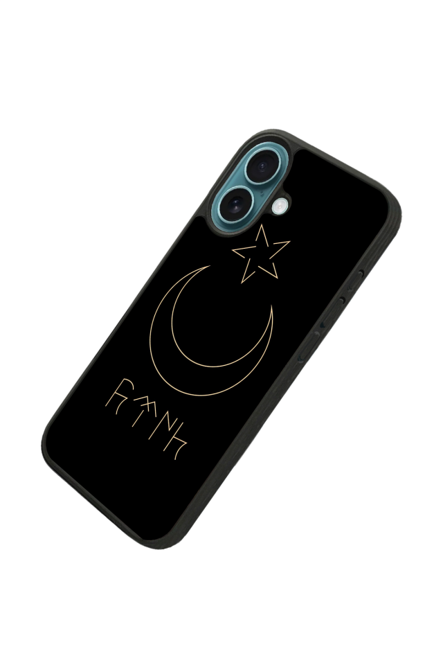 iPhone 16 Uyumlu Bozkurt Tasarımlı Glossy Premium Kılıf
