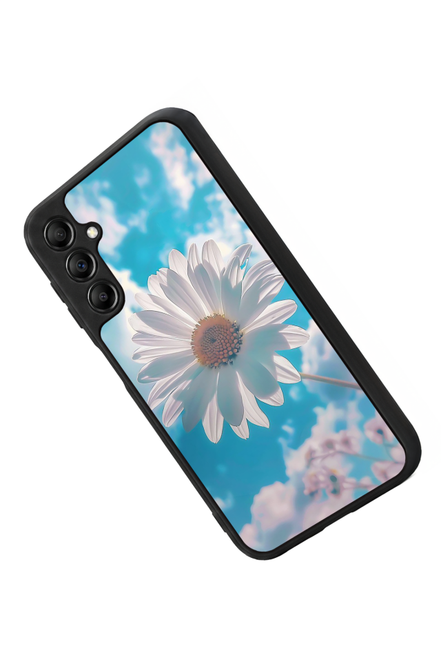 Samsung Galaxy A14 Uyumlu Cicek Tasarımlı Glossy Premium Kılıf