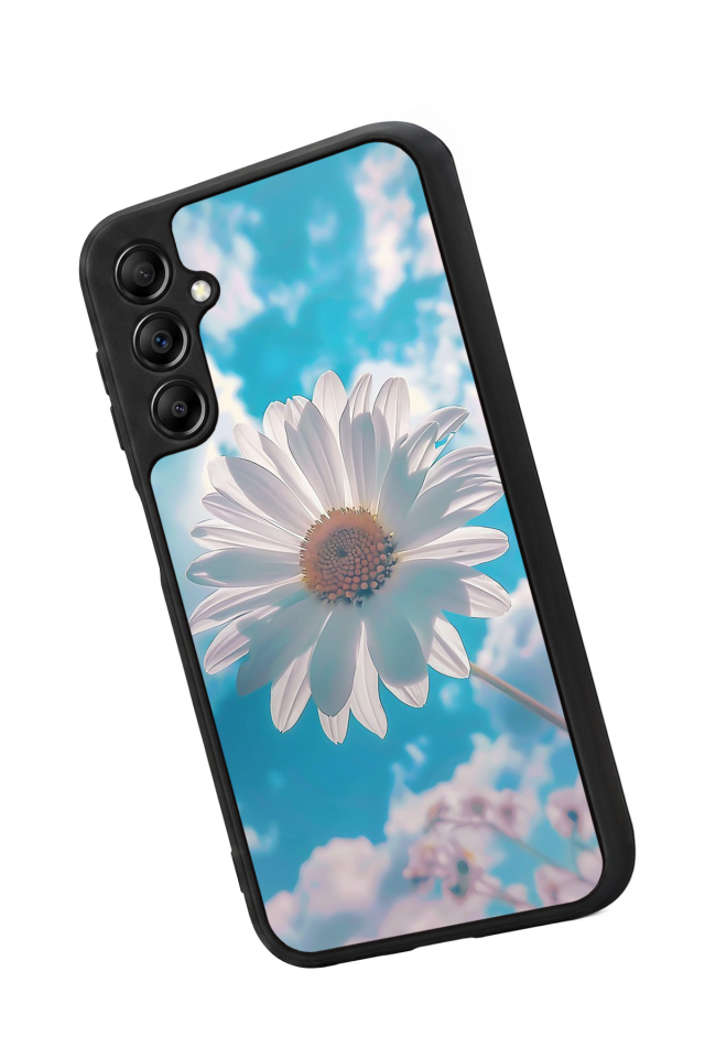 Samsung Galaxy A14 Uyumlu Cicek Tasarımlı Glossy Premium Kılıf