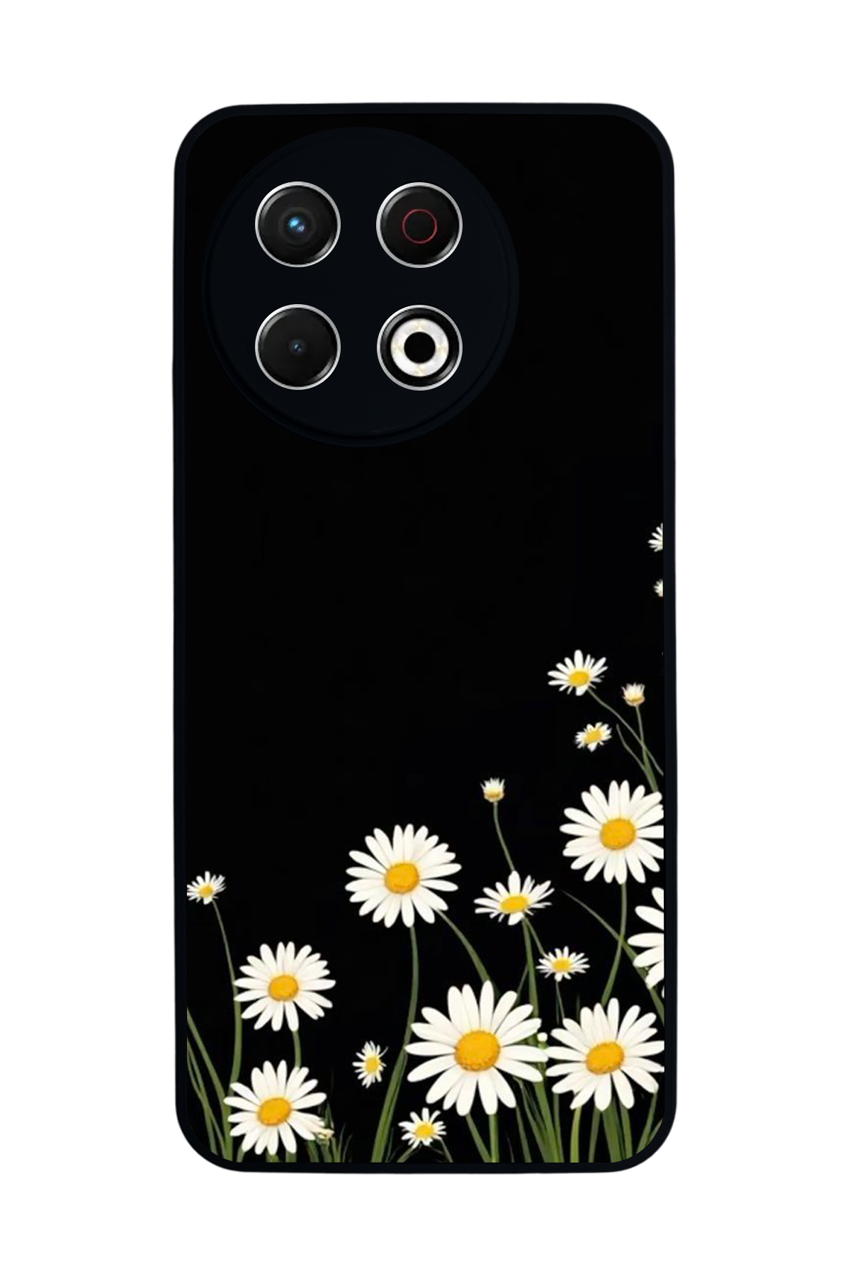 Tecno Spark 30 Pro Uyumlu Floral Tasarımlı Glossy Premium Kılıf