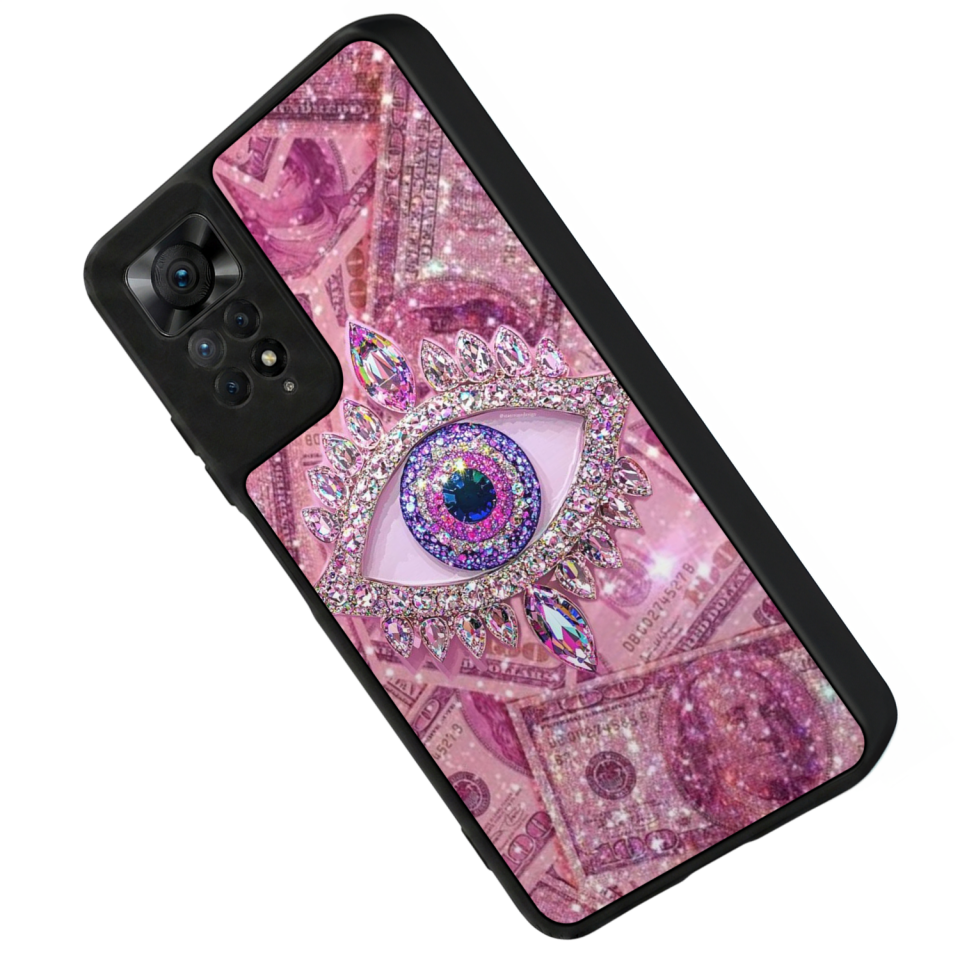Xiaomi Redmi Note 12 Pro Uyumlu Göz Tasarımlı Glossy Premium Kılıf