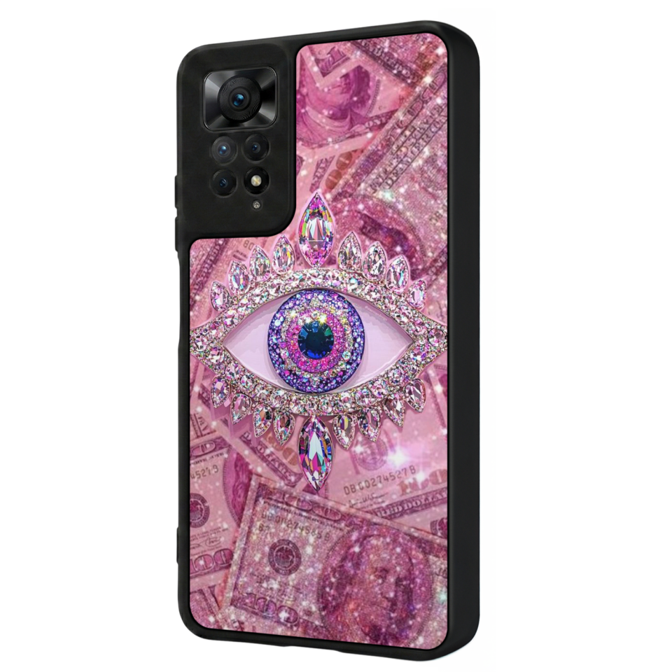 Xiaomi Redmi Note 12 Pro Uyumlu Göz Tasarımlı Glossy Premium Kılıf