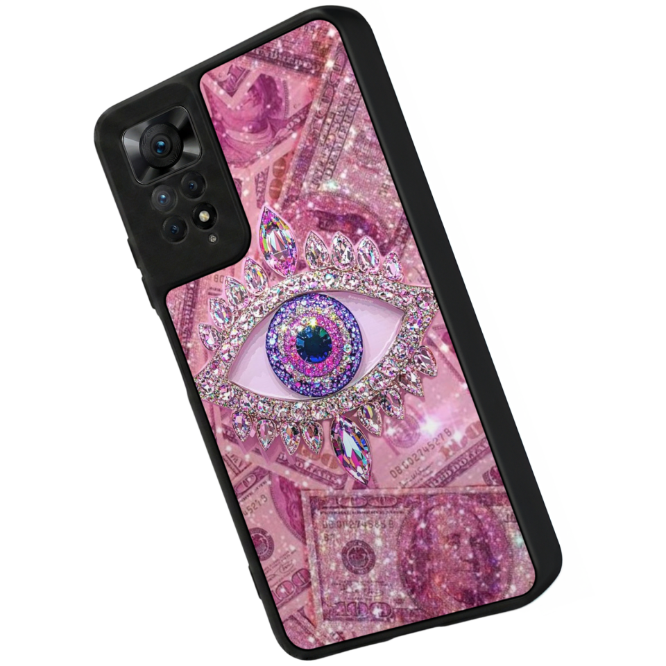 Xiaomi Redmi Note 12 Pro Uyumlu Göz Tasarımlı Glossy Premium Kılıf