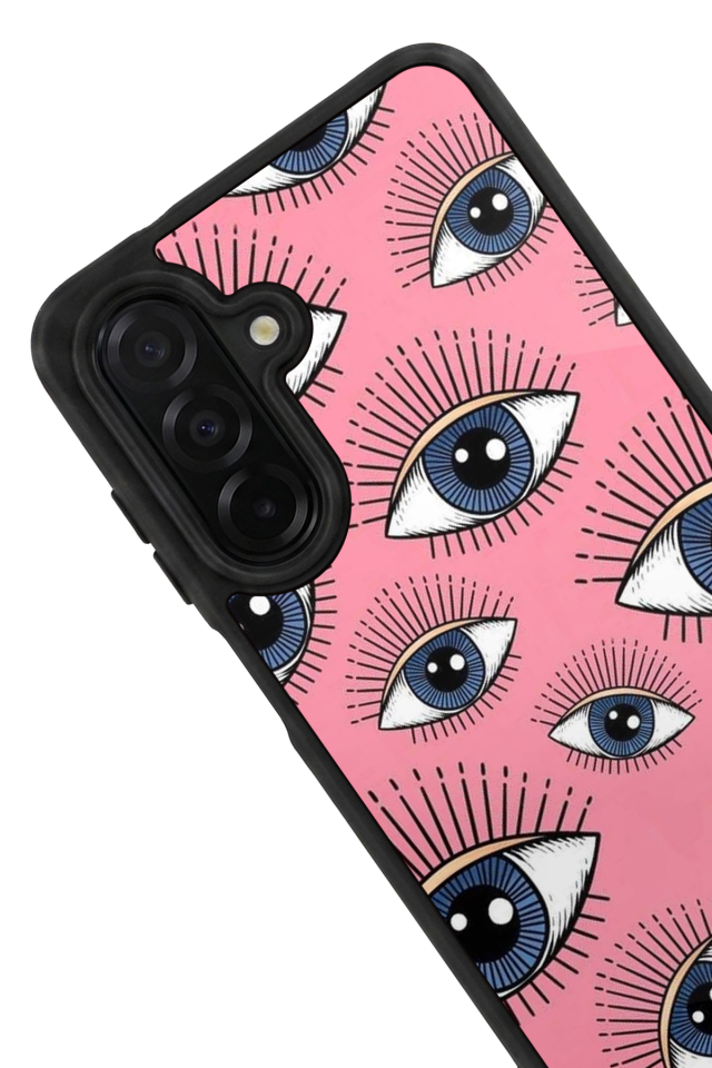 Samsung Galaxy A26 Uyumlu Göz Tasarımlı Glossy Premium Kılıf