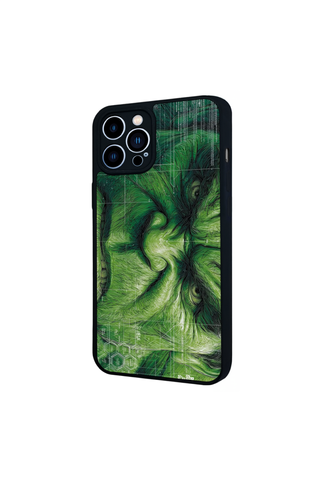 iPhone 12 Pro Max Uyumlu Hulk Tasarımlı Glossy Premium Kılıf